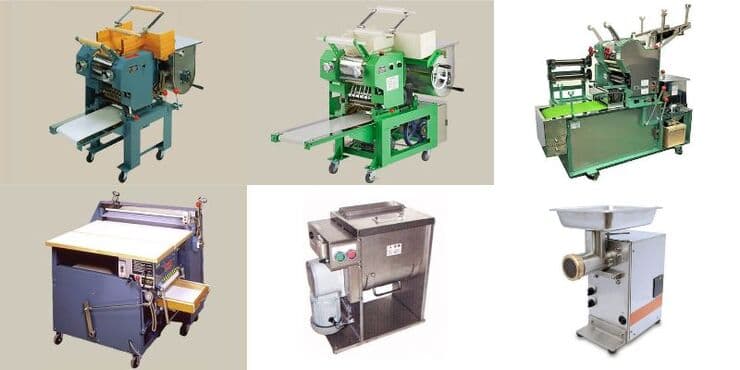 製麺機のタイプ色々