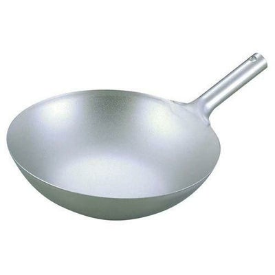 EBM 純チタン 中華片手鍋 33cm 【送料無料】